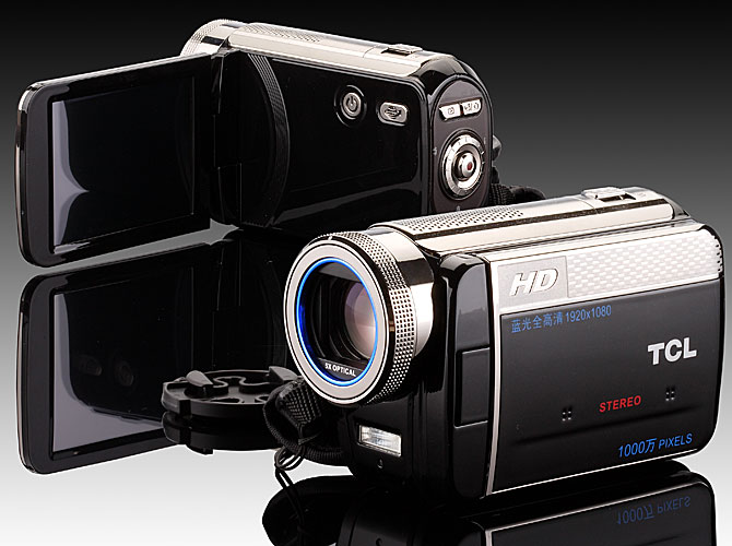 TCL拍摄的1080P全高清摄像机-4