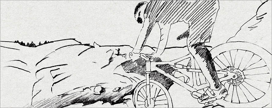 黑眼睛廣告在法拉利自行車廣告項目提案設(shè)計當中的創(chuàng)意設(shè)計提案稿之七