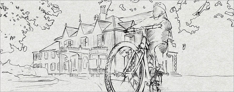 黑眼睛广告在法拉利自行车广告项目提案设计当中的创意设计提案稿之九