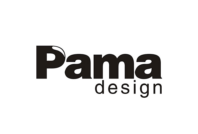 黑眼睛广告为Pama设计的公司logo