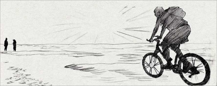 黑眼睛广告在法拉利自行车广告项目提案设计当中的创意设计提案稿之五