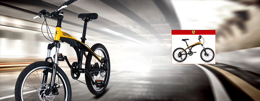 黑眼睛广告为法拉利自行车广告项目设计的产品画册目录之二
