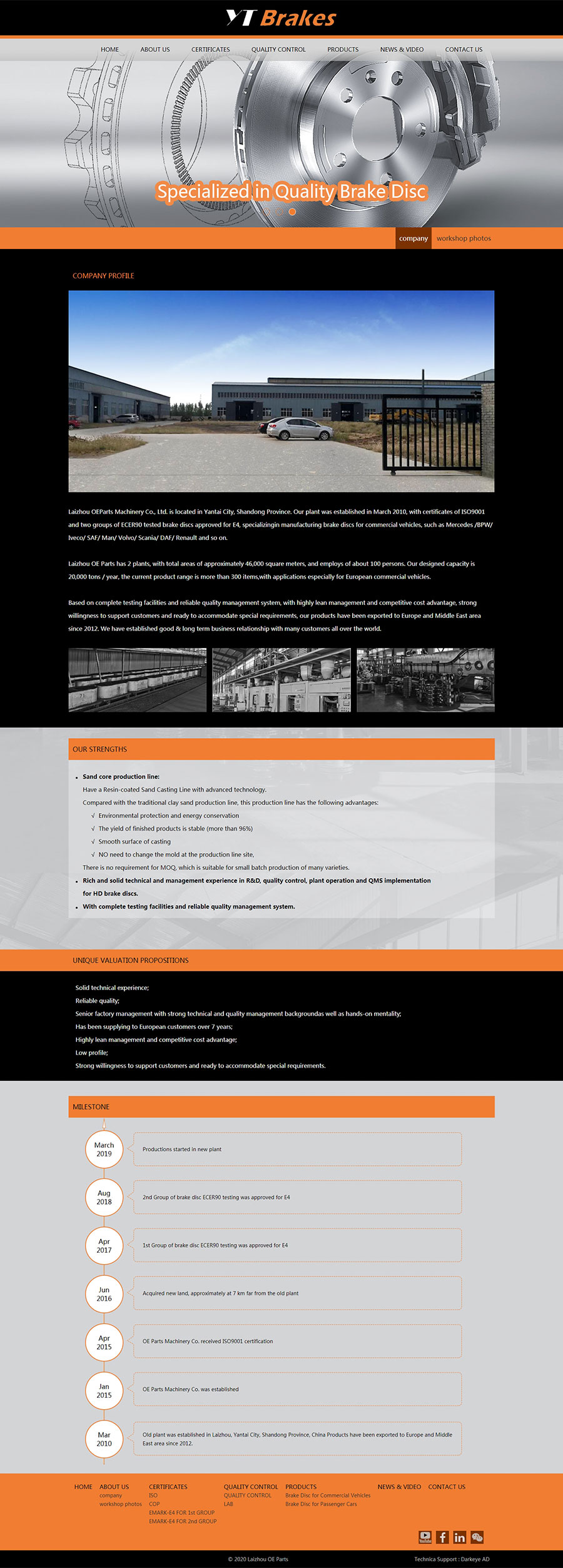 Laizhou-OE-Parts-公司简介