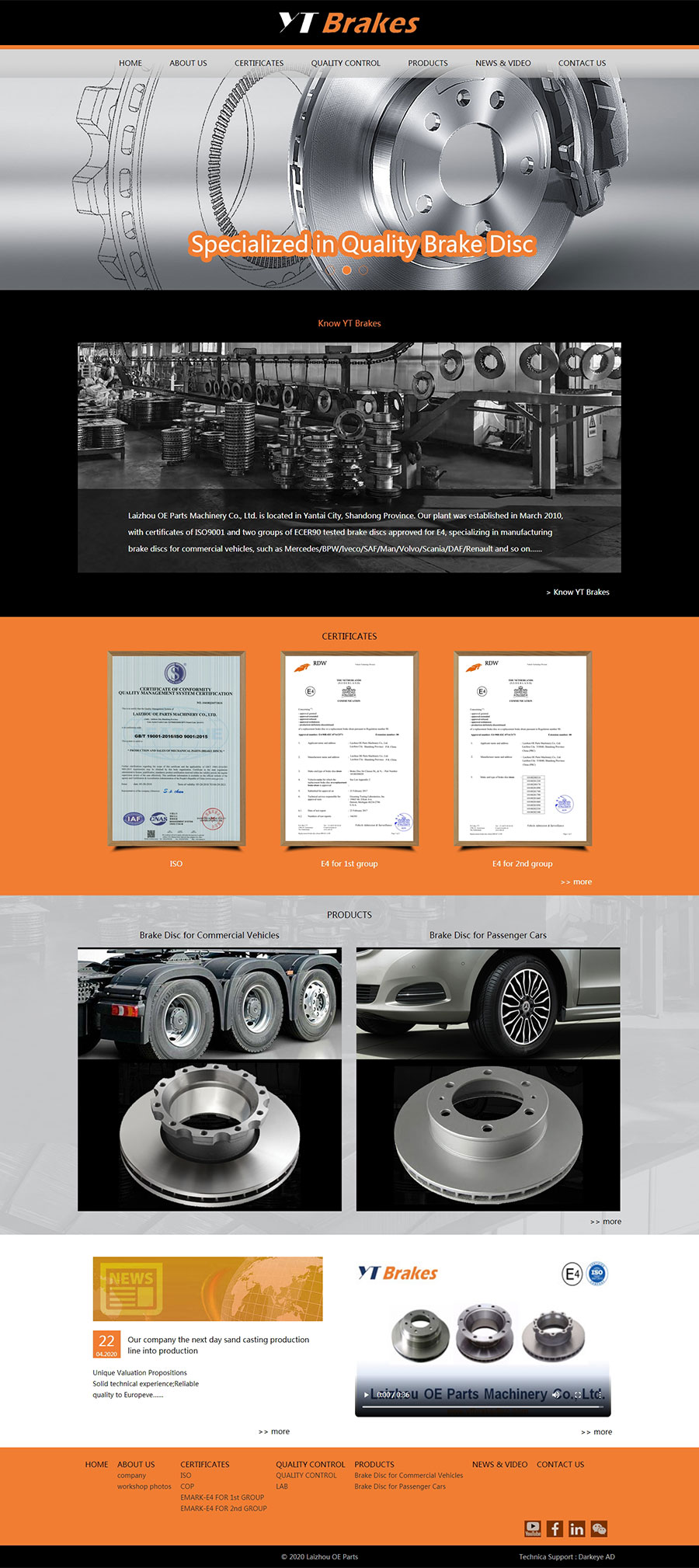 Laizhou-OE-Parts-首页