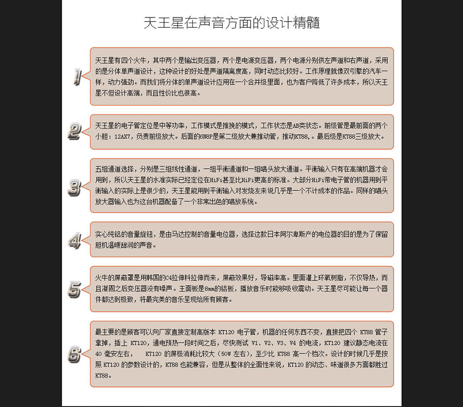 黑眼睛广告为胆艺高音响器材有限公司官网设计的产品详情页